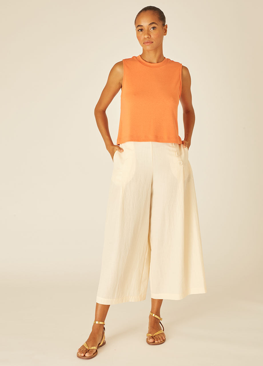 pepaloves CROP TOP ORANGE Ofertas de temporada