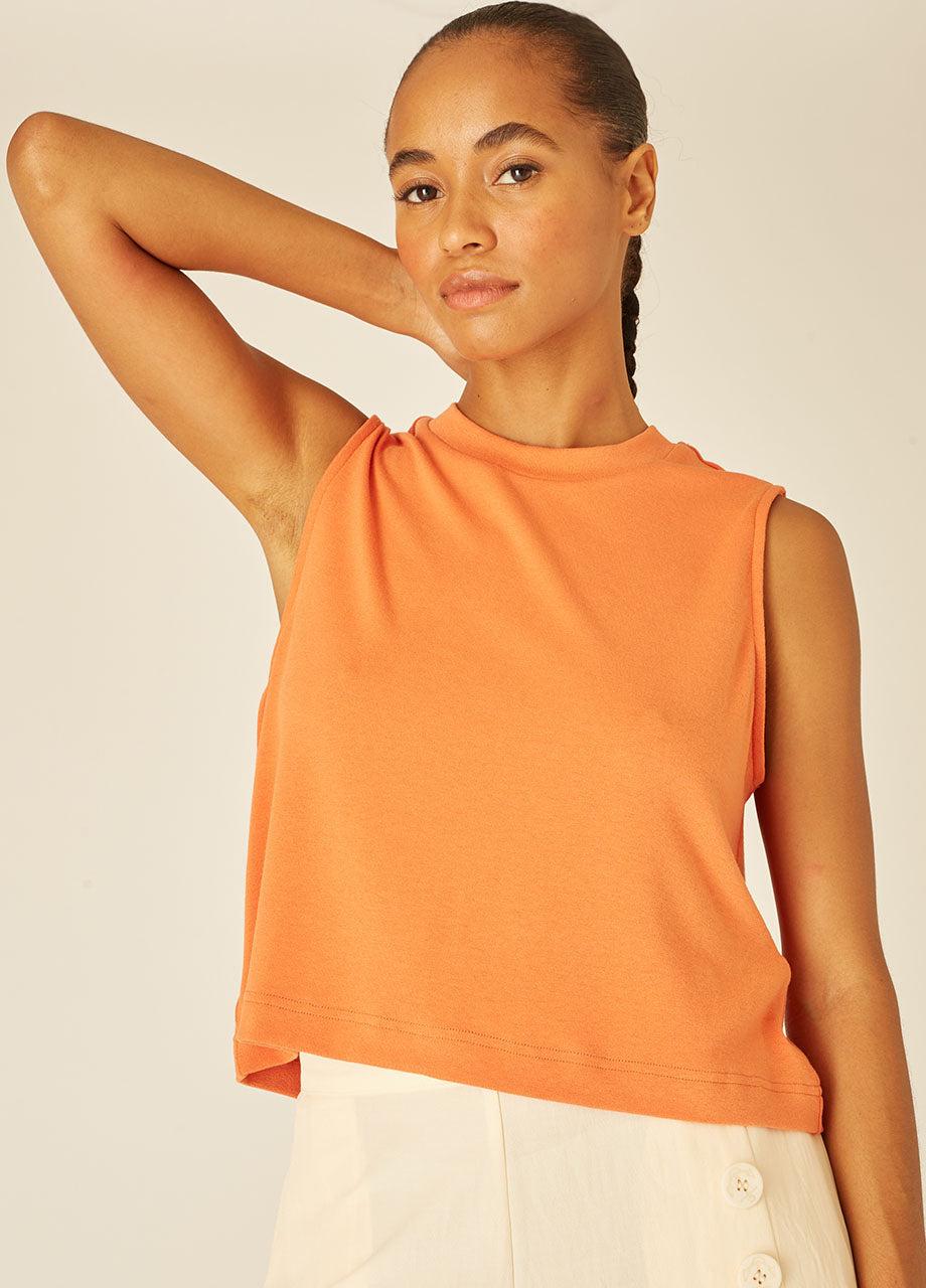 pepaloves CROP TOP ORANGE Ofertas de temporada