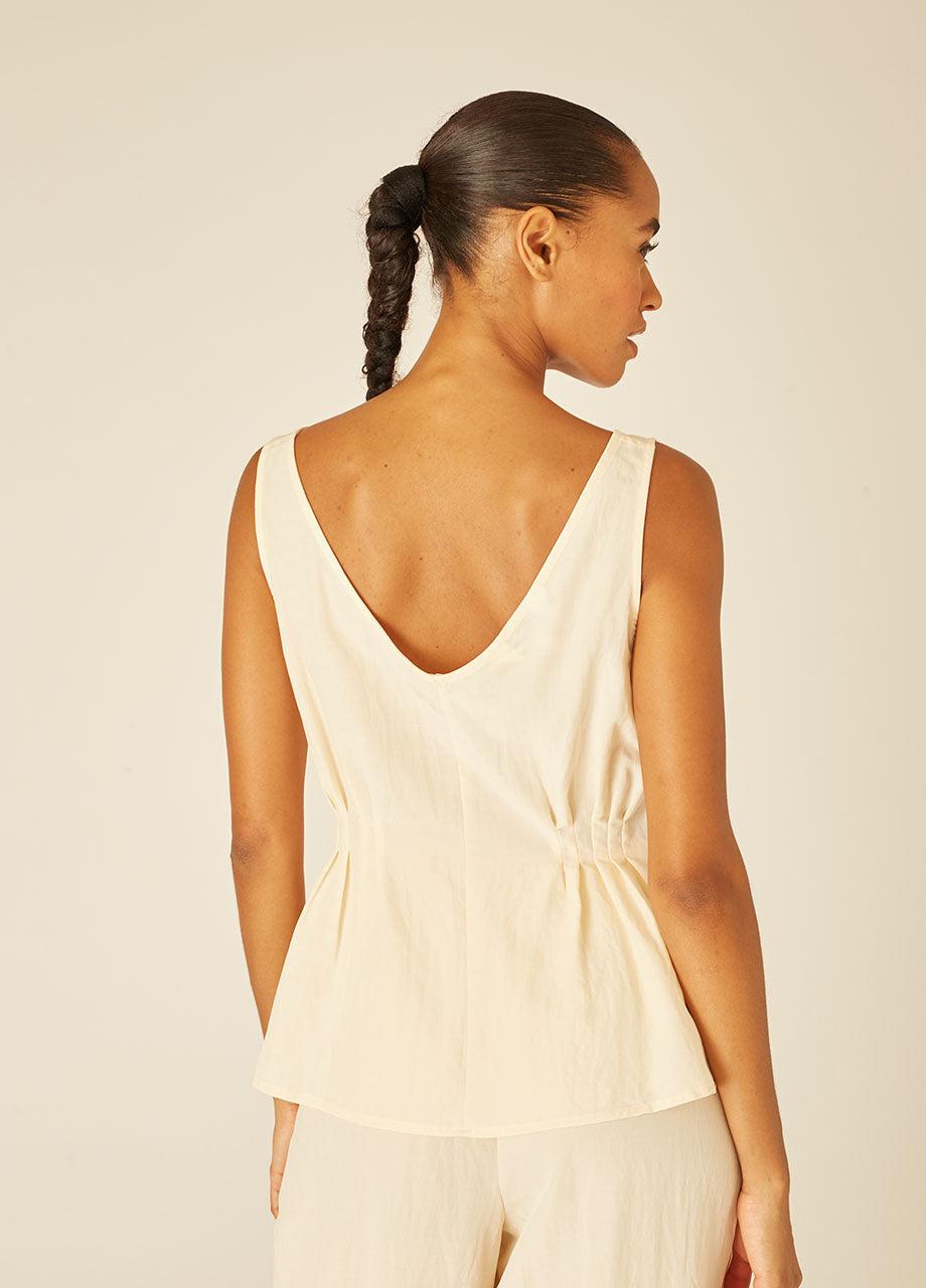 pepaloves BLUSA EVASÉ CREMA Outlet