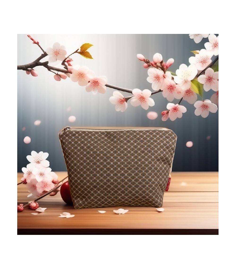 perpetummobile Bolso de mano y neceser en jacquard verde sage Promoción trimestral