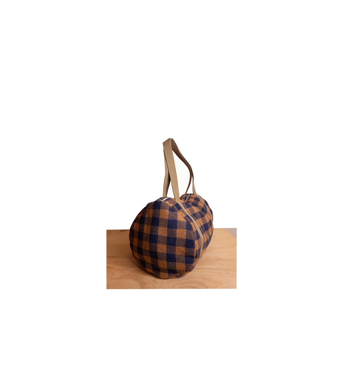 perpetummobile Bolsa de deporte cuadros Vichy azul Tienda de fábrica