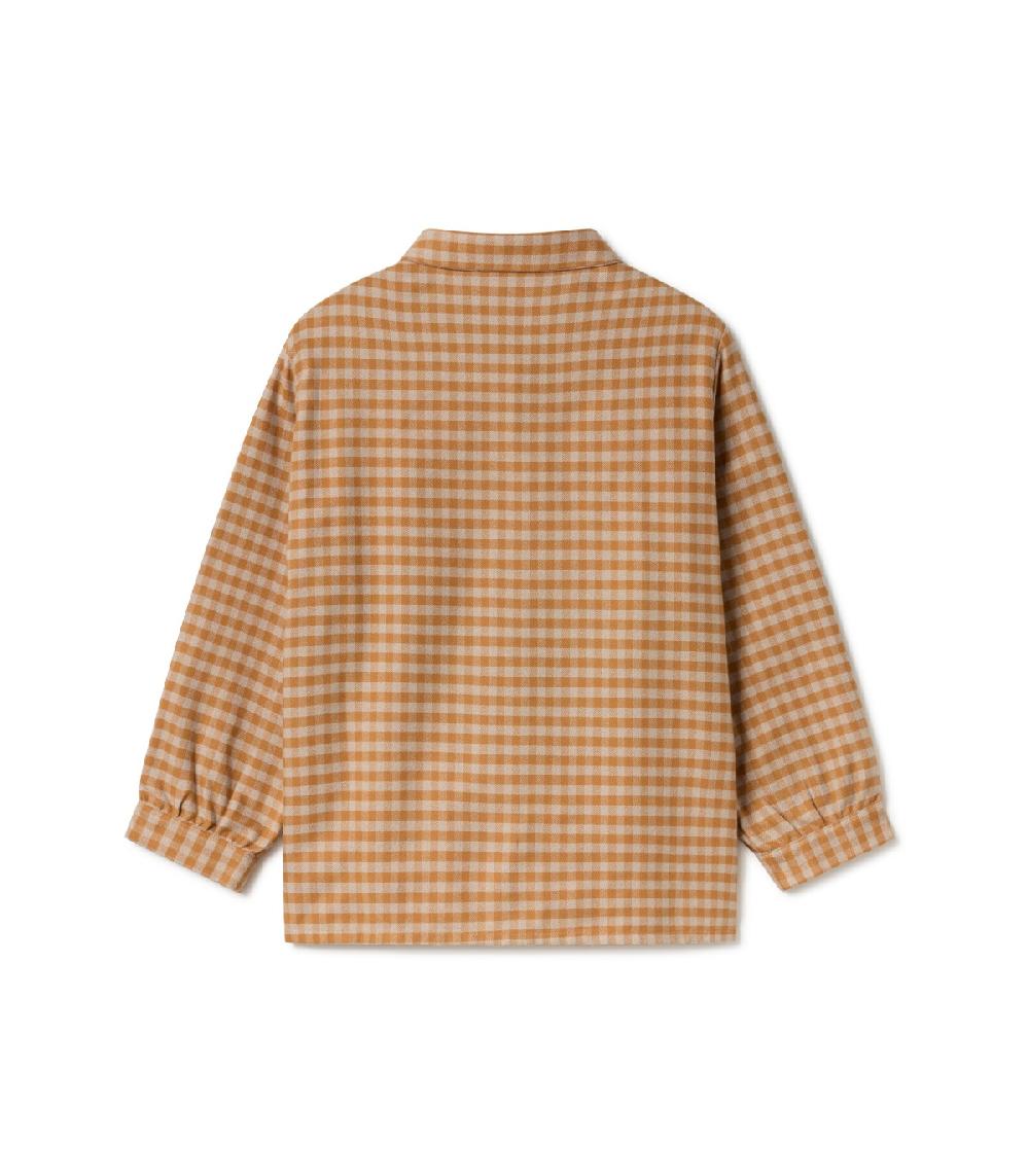 perpetummobile Blusa camisera cora cuadros Vichy Rebajas baratas
