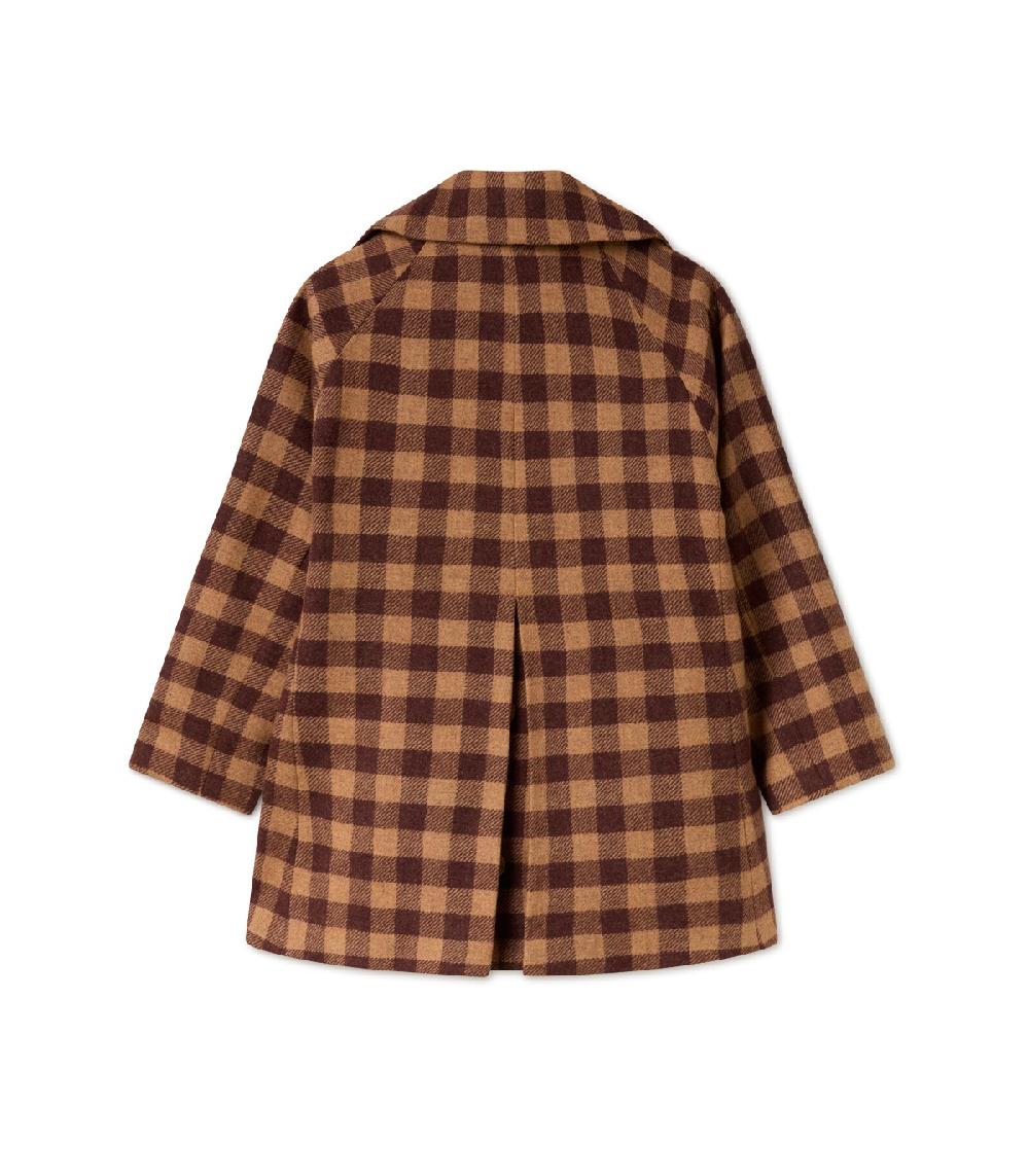 perpetummobile Chaquetón MAE cuadro Vichy marrón Oferta especial