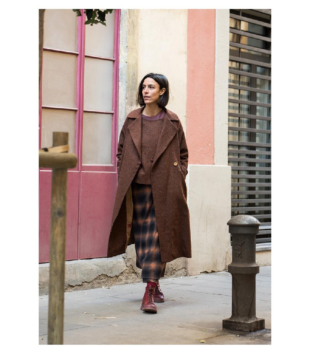 perpetummobile Abrigo Miu marrón castaño COMPRAR AHORA