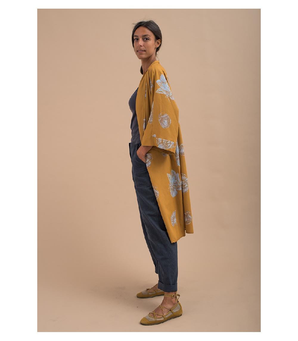 perpetummobile Kimono japonaise amarillo