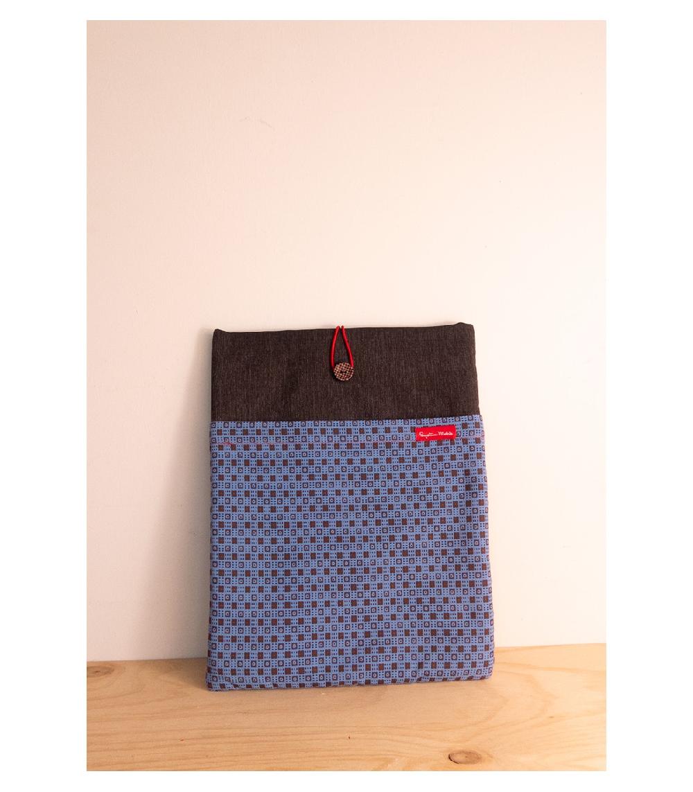 perpetummobile Funda de ordenador tipo sobre jacquard azul Grandes descuentos