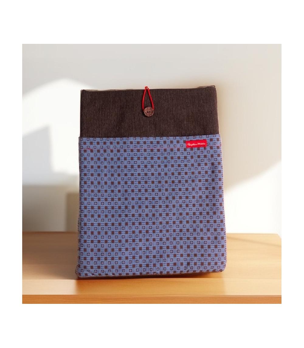 perpetummobile Funda de ordenador tipo sobre jacquard azul Grandes descuentos