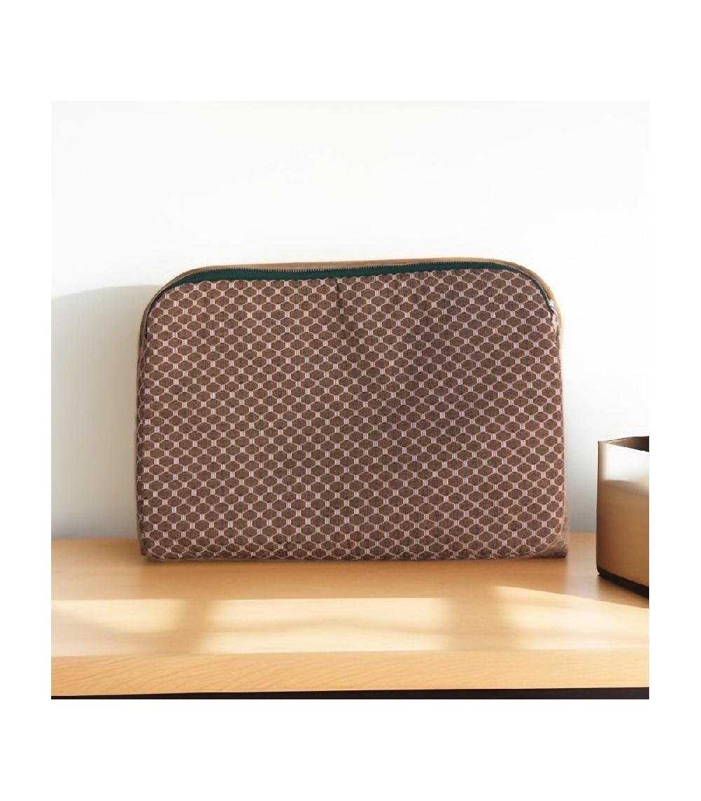 perpetummobile Cartera y funda de ordenador jacquard verde sage Liquidación