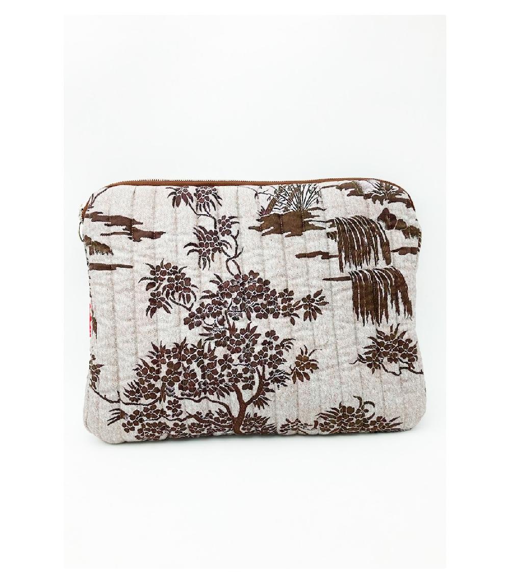 perpetummobile Cartera y funda de ordenador marrón claro Descuento por venta flash
