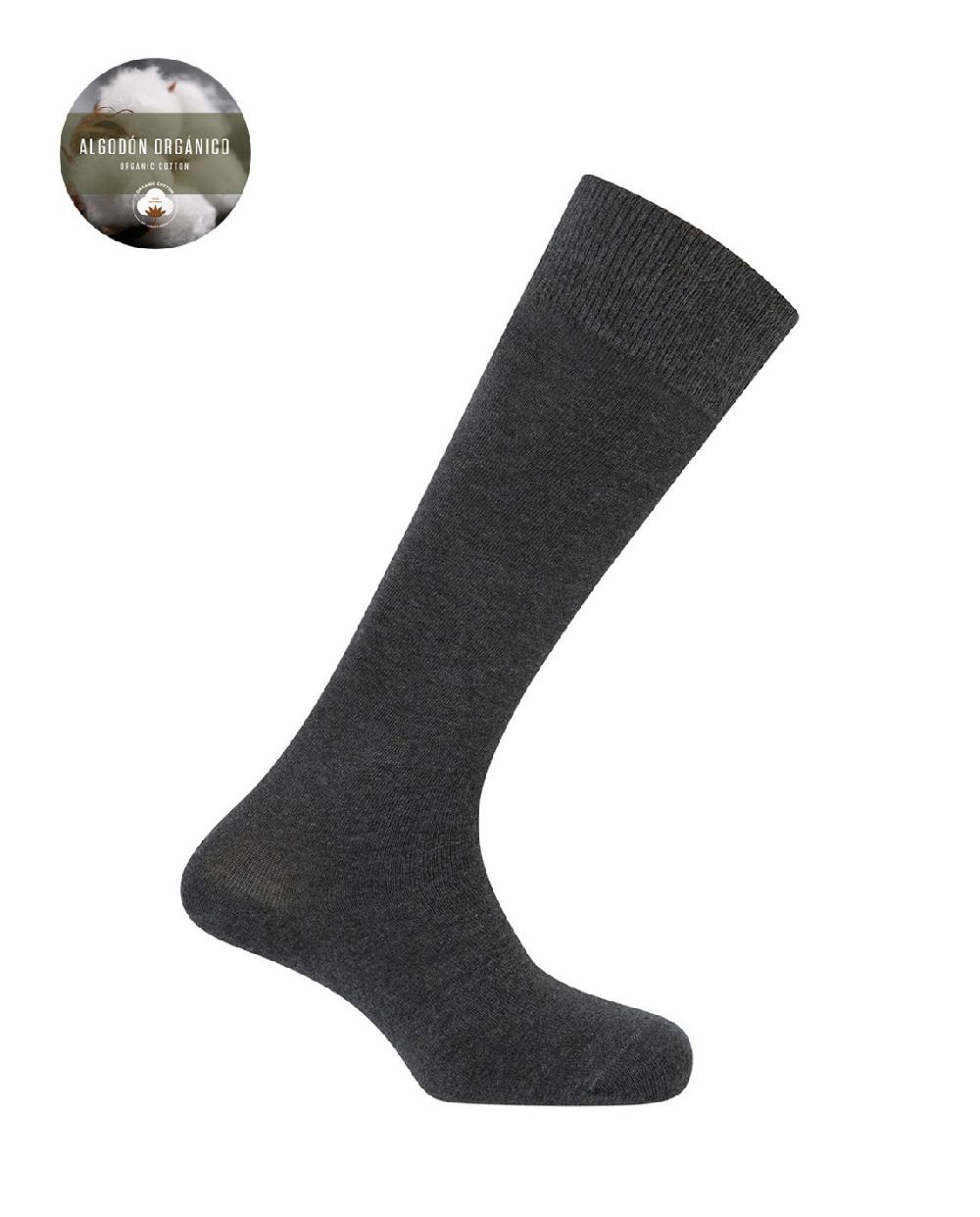 punto blanco Calcetines de algodón orgánico - lisos