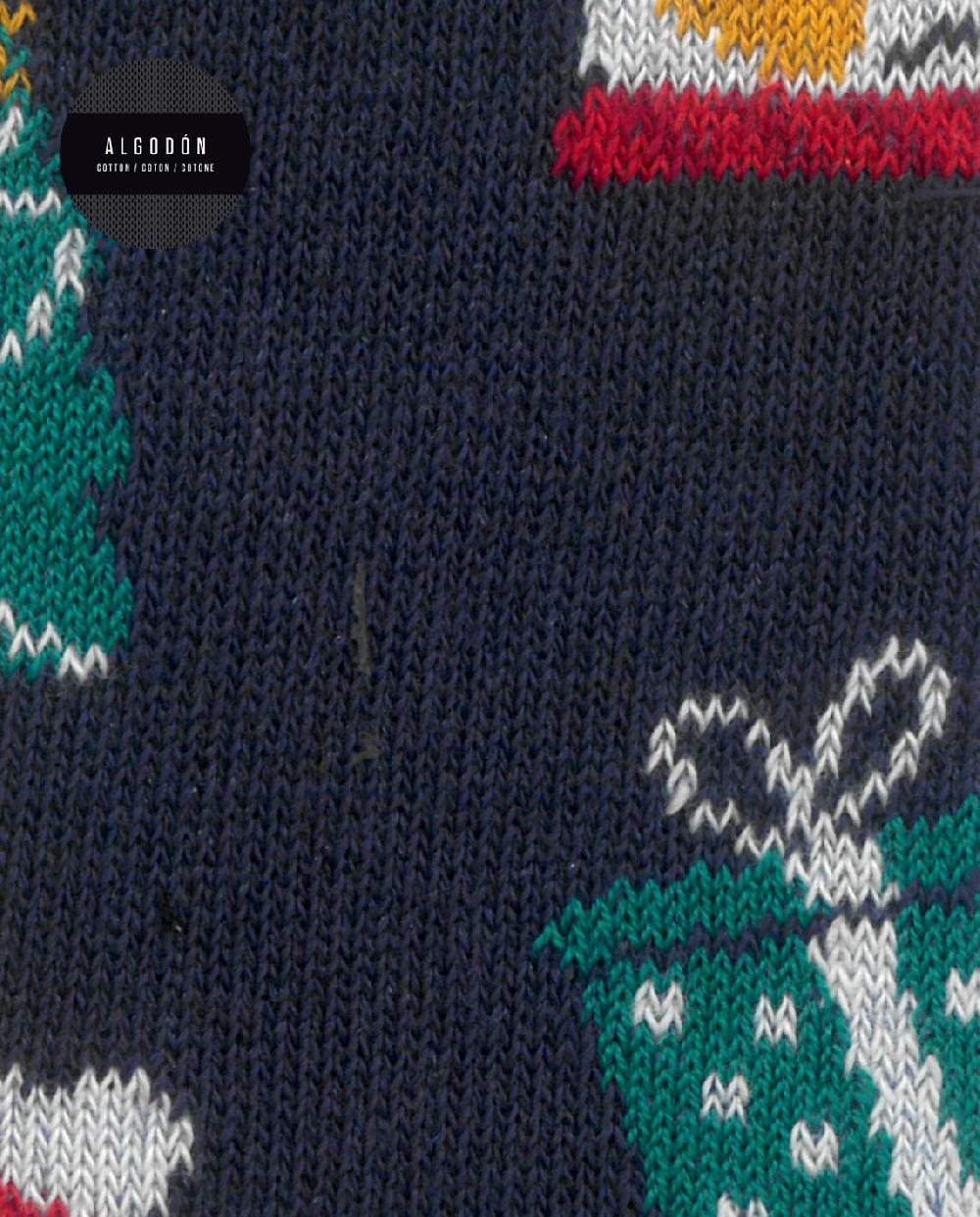 punto blanco Calcetines de algodón - Navidad Promoción trimestral