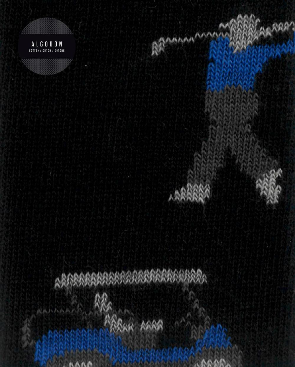 punto blanco Calcetines de algodón - golf En oferta