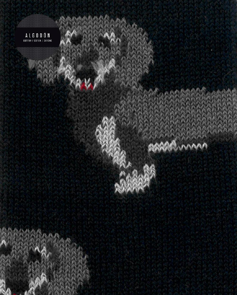 punto blanco Calcetines de algodón - perros Teckel Devoluciones gratuitas