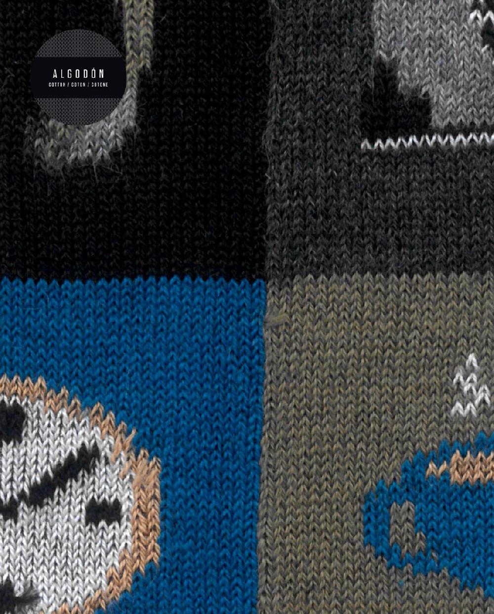 punto blanco Calcetines de algodón - cuadros con motivos Rebajas baratas