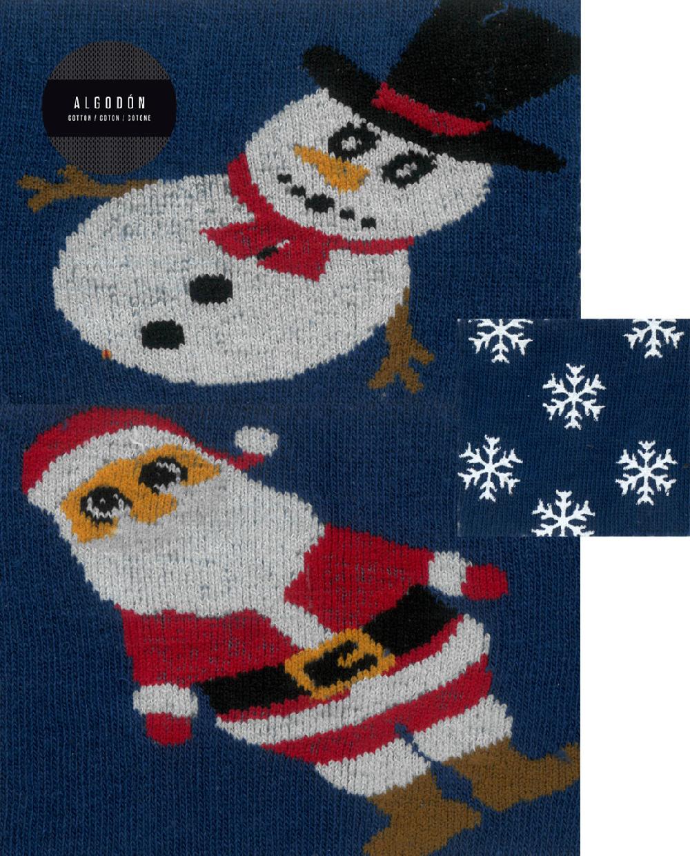 punto blanco Calcetines de algodón Navidad - antideslizante Mejor oferta