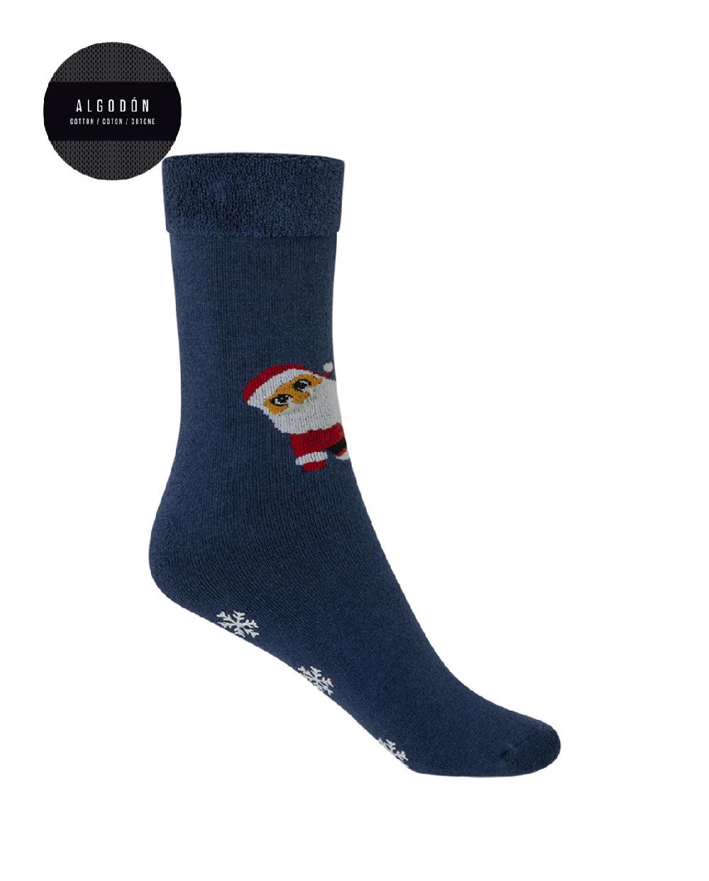 punto blanco Calcetines de algodón Navidad - antideslizante Mejor oferta