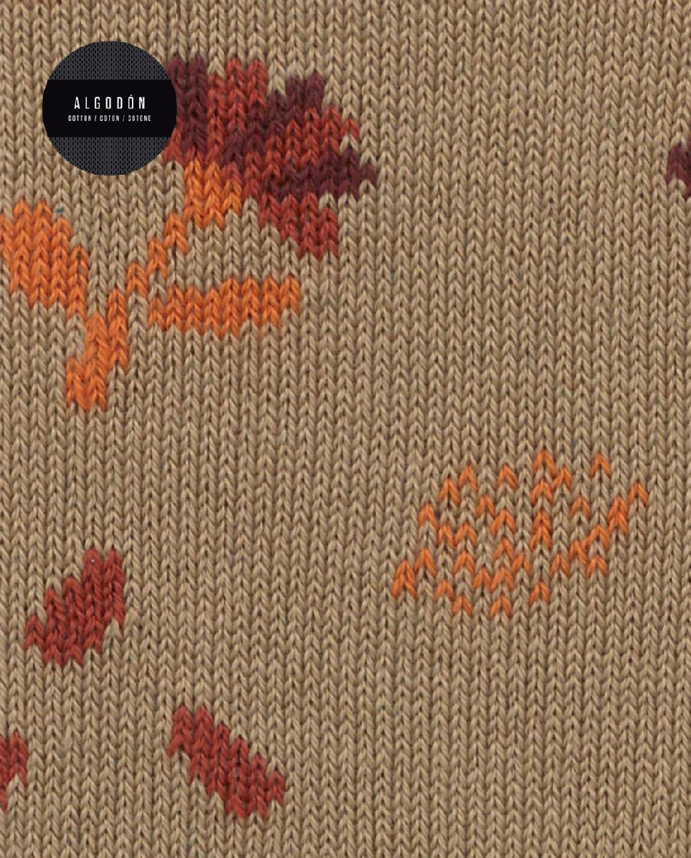 punto blanco Calcetines de algodón - flores Último día