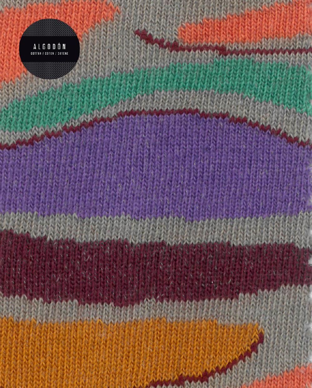 punto blanco Calcetines de algodón - print Tienda de fábrica