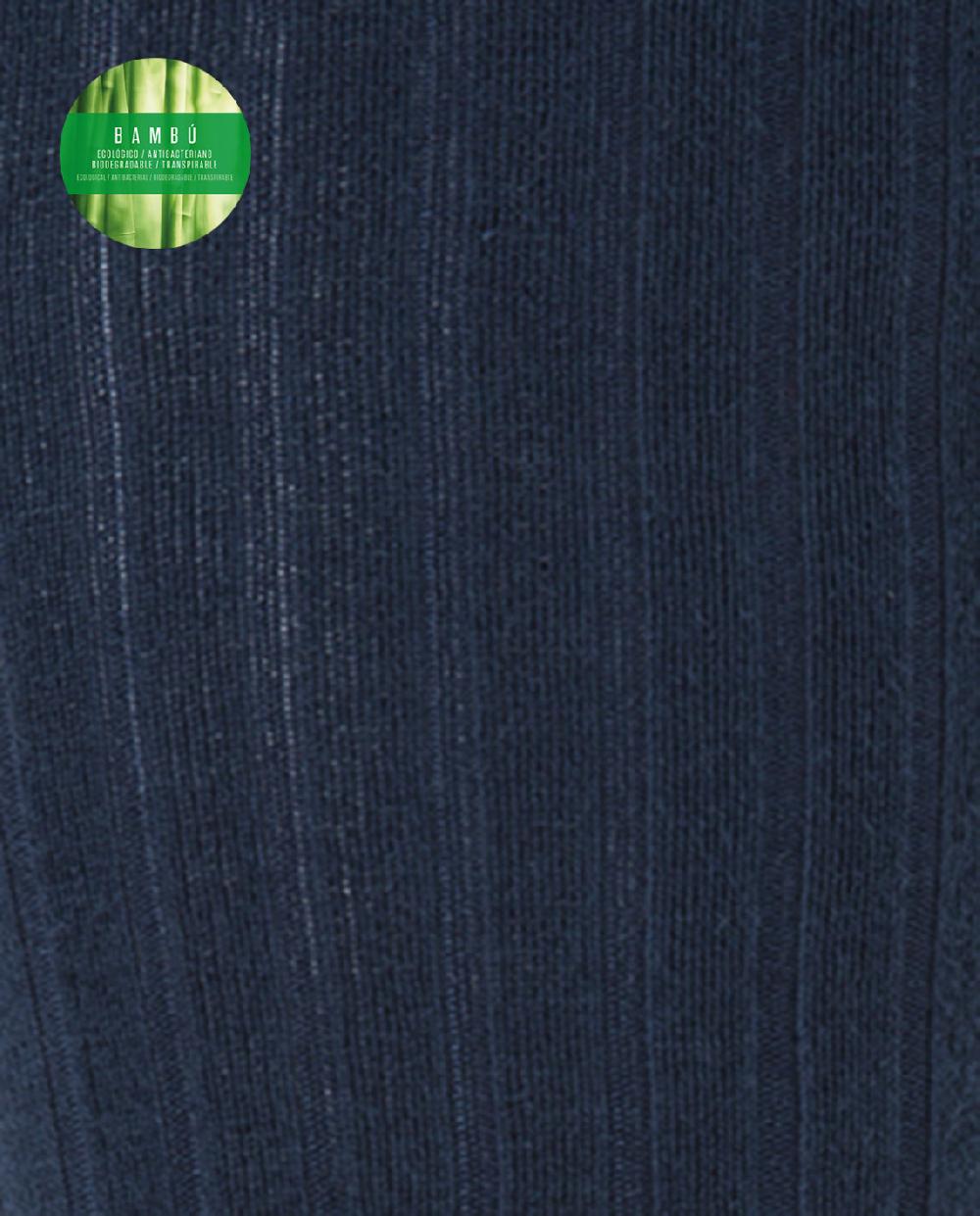 punto blanco Calcetines de Rich bambú de canalé Oferta especial