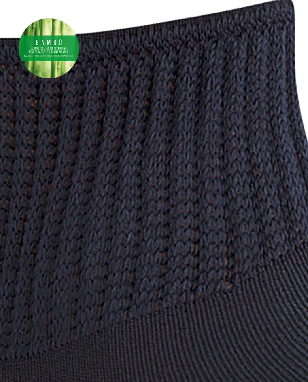 punto blanco Calcetines de bambú y viscosa con puño canalé Precios de Black Friday