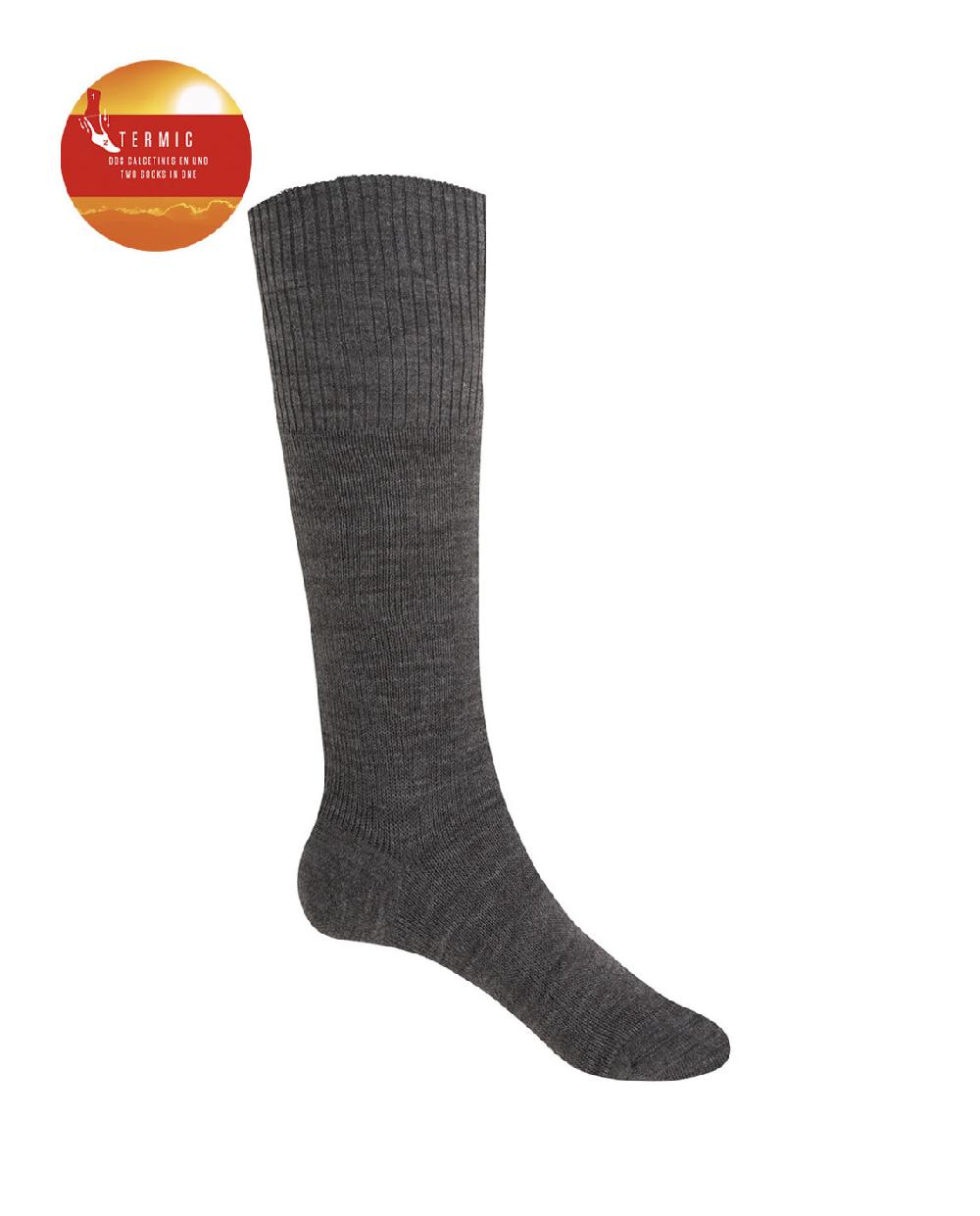 punto blanco Calcetines de orlón lisos - Termic