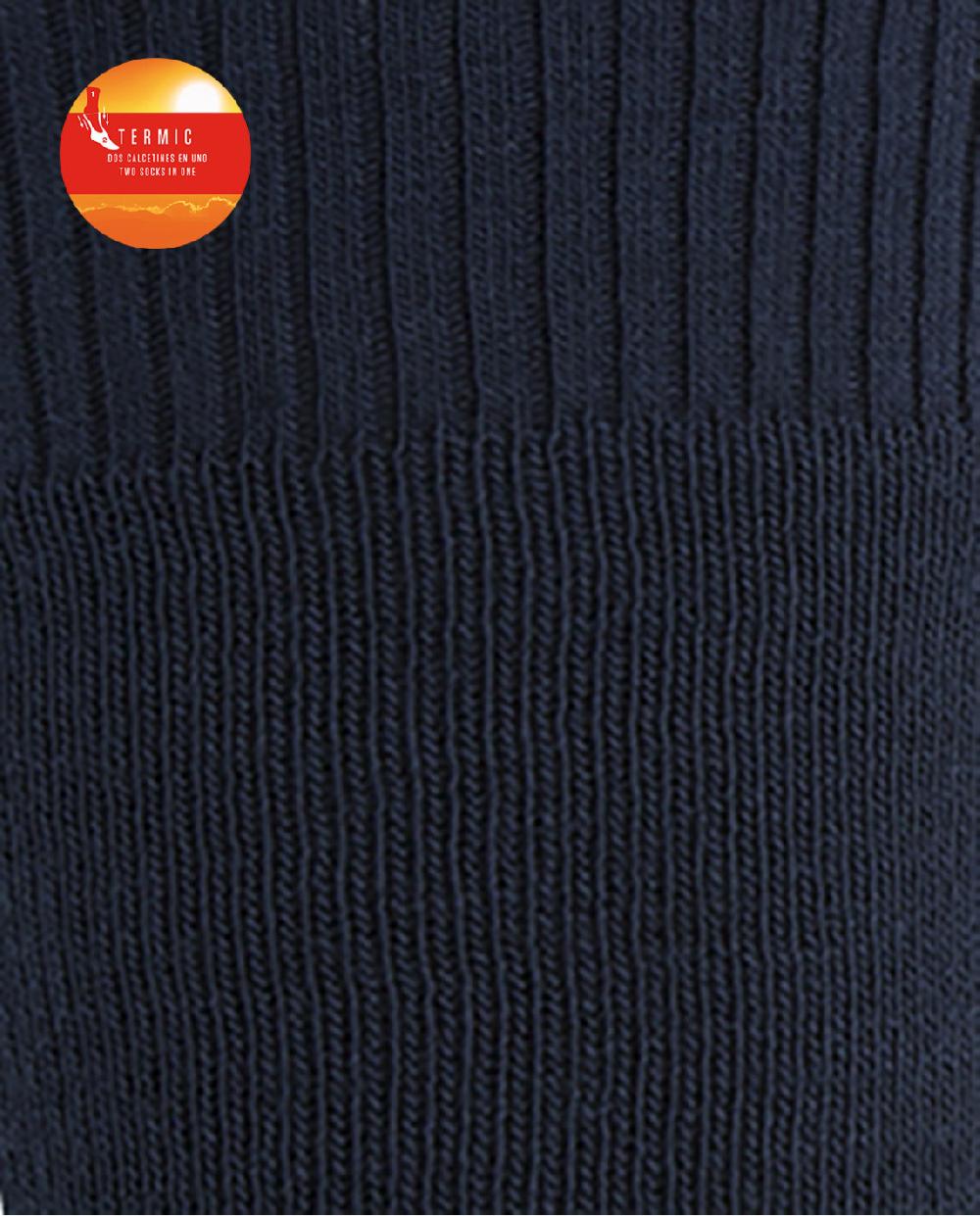 punto blanco Calcetines de orlón lisos - Termic Última moda