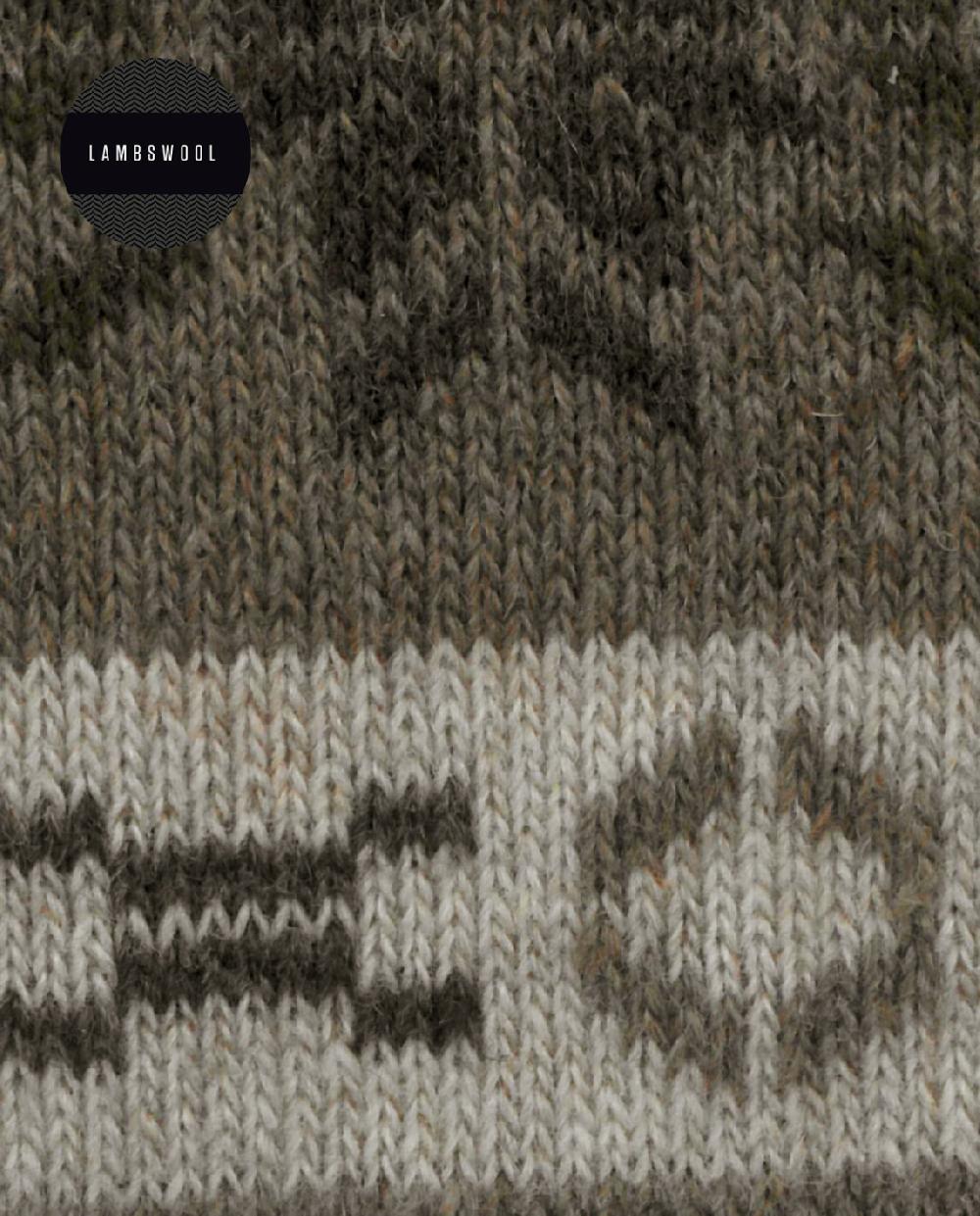punto blanco Calcetines de lambswool - cenefa nórdica Devoluciones gratuitas