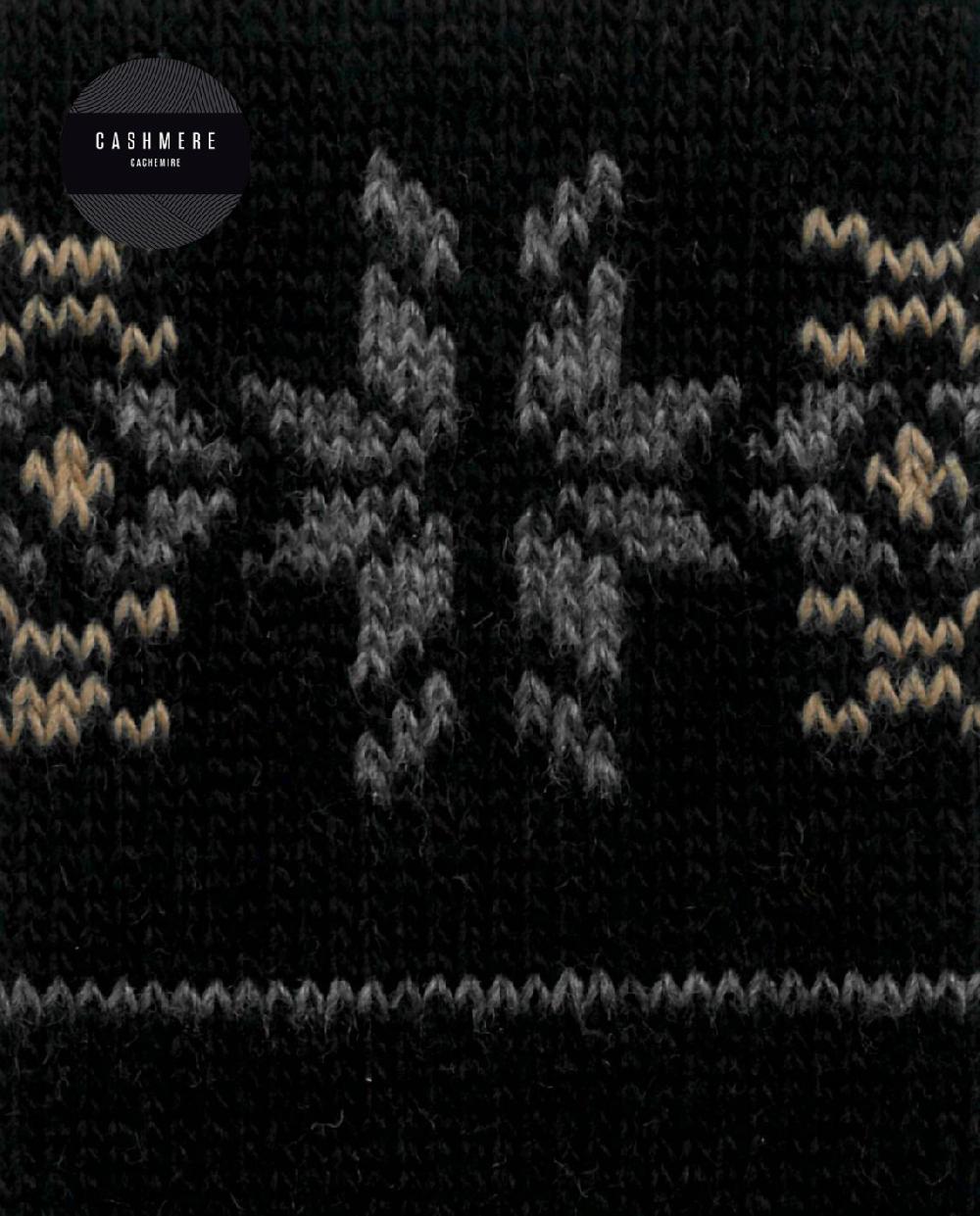punto blanco Calcetines de cashmere/lana - cenefa y listas Tienda