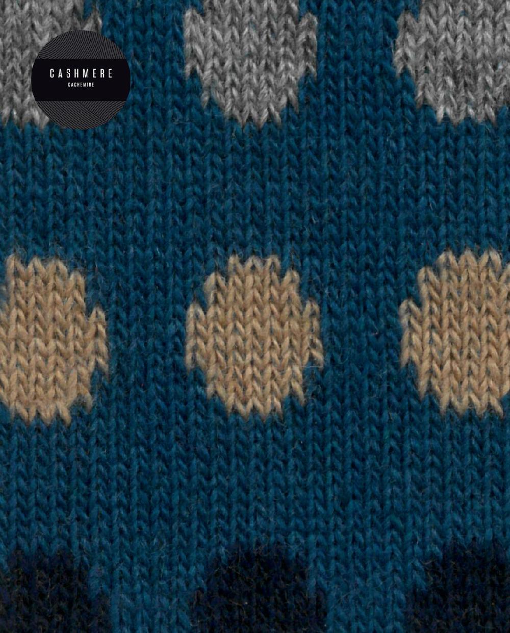 punto blanco Calcetines de cashmere/lana - lunares Últimos 2 días