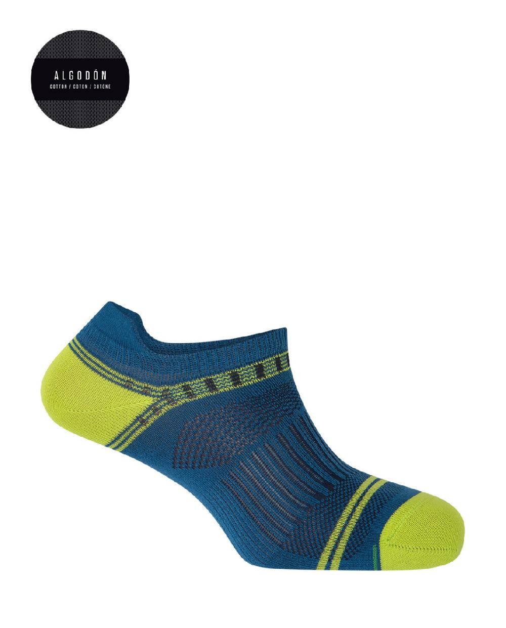 punto blanco Pack de 2 calcetines de algodón deportivos - rayas Rebajas