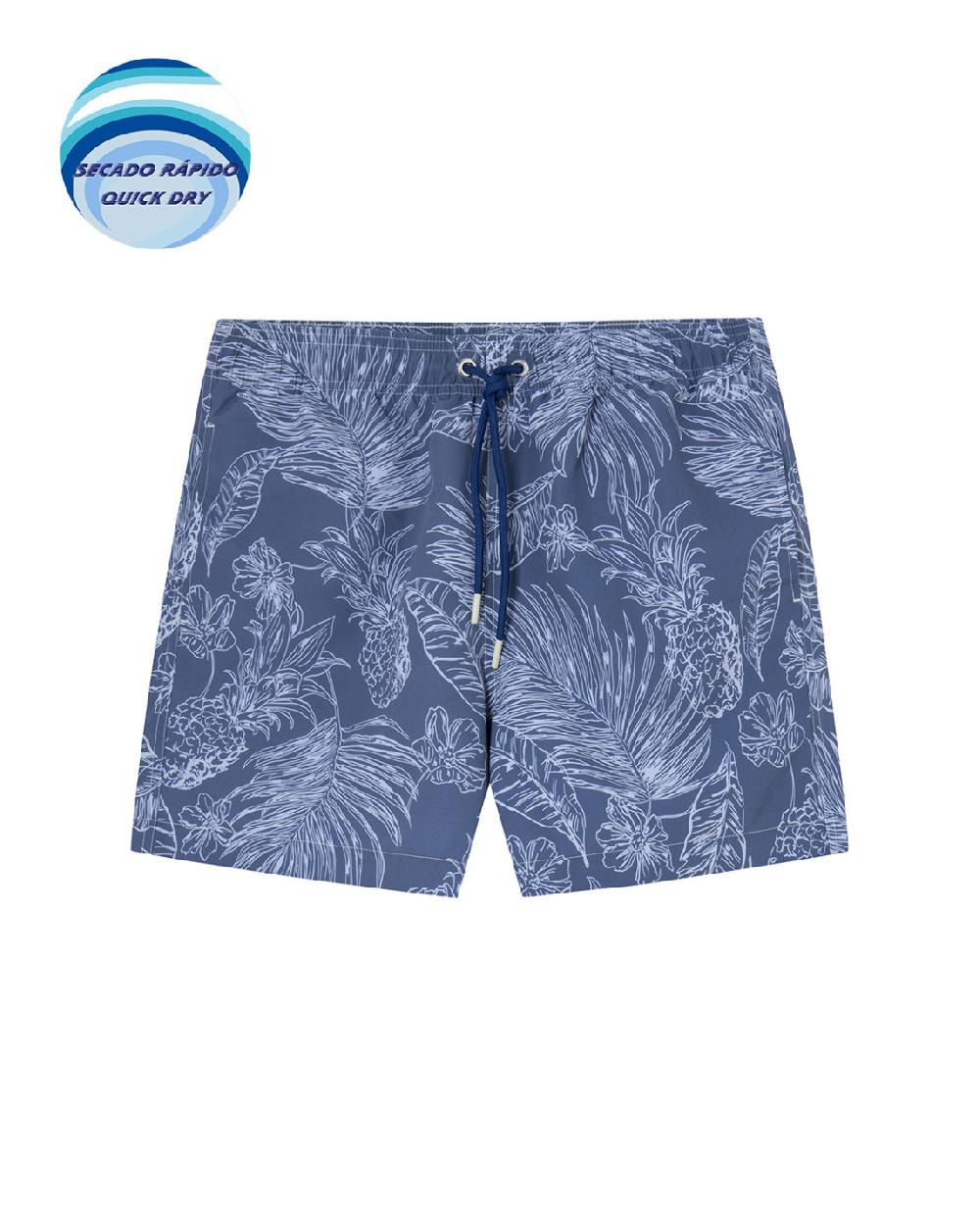punto blanco Short estampado Brasil. Paradise Venta caliente