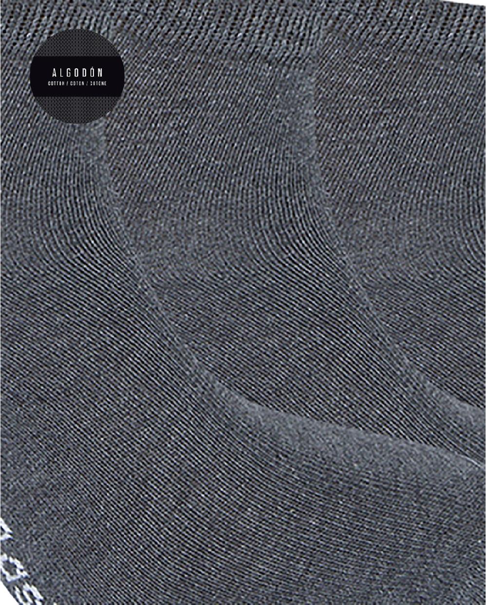 punto blanco Pack de 3 calcetines de algodón lisos - Basix Rebajas online