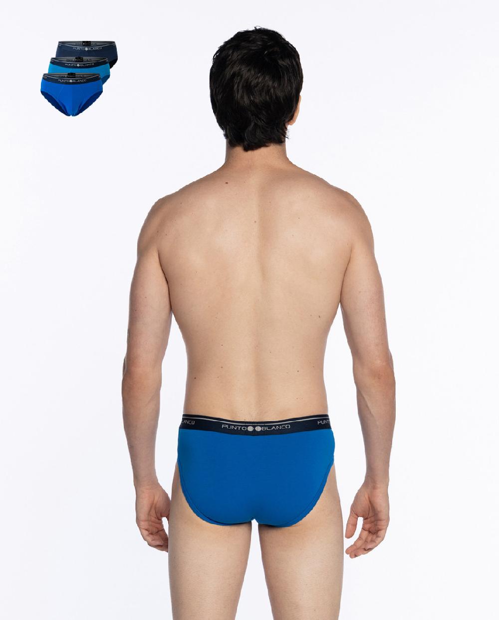 punto blanco Pack de 3 Slips Basix Precio de fábrica
