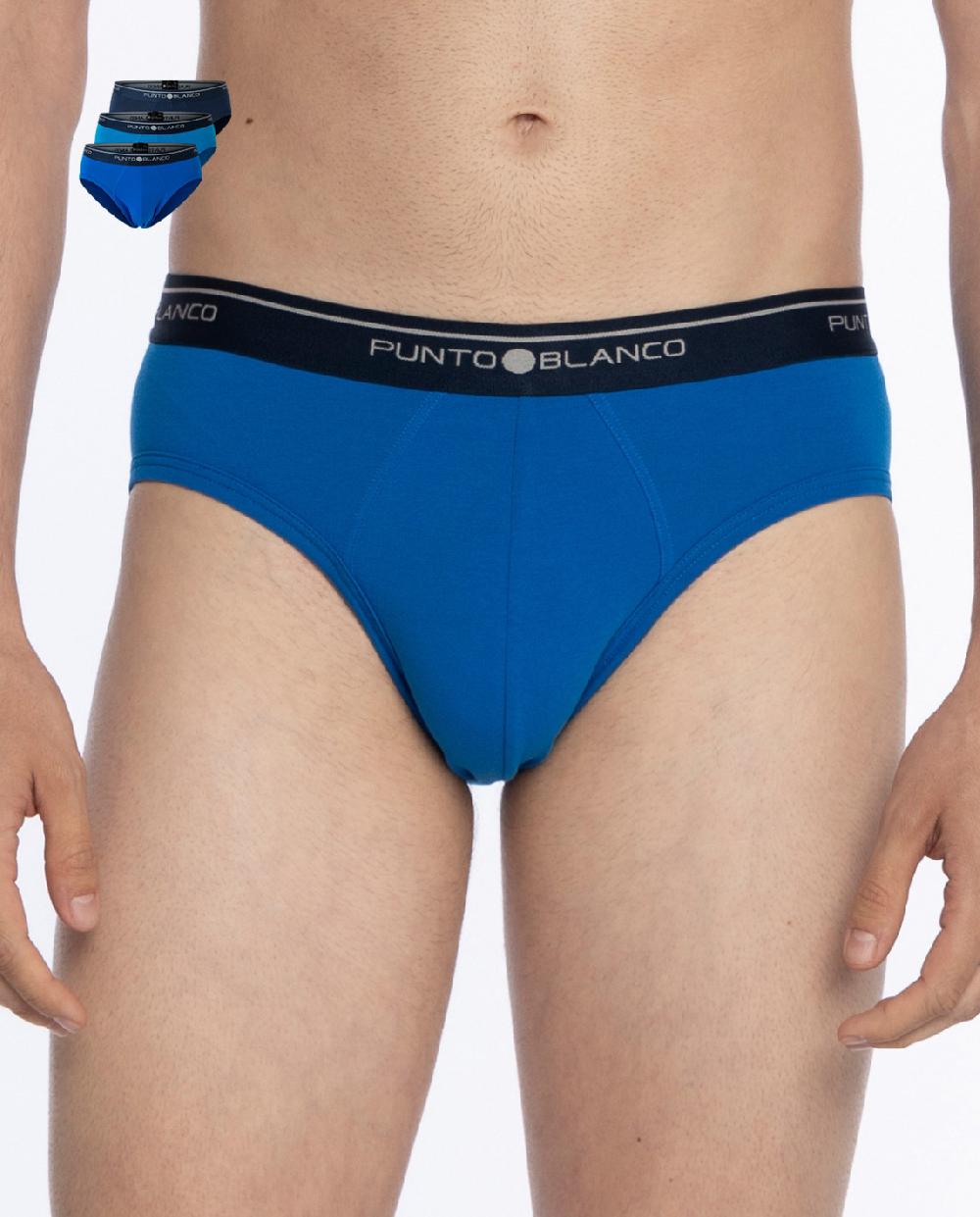 punto blanco Pack de 3 Slips Basix Precio de fábrica