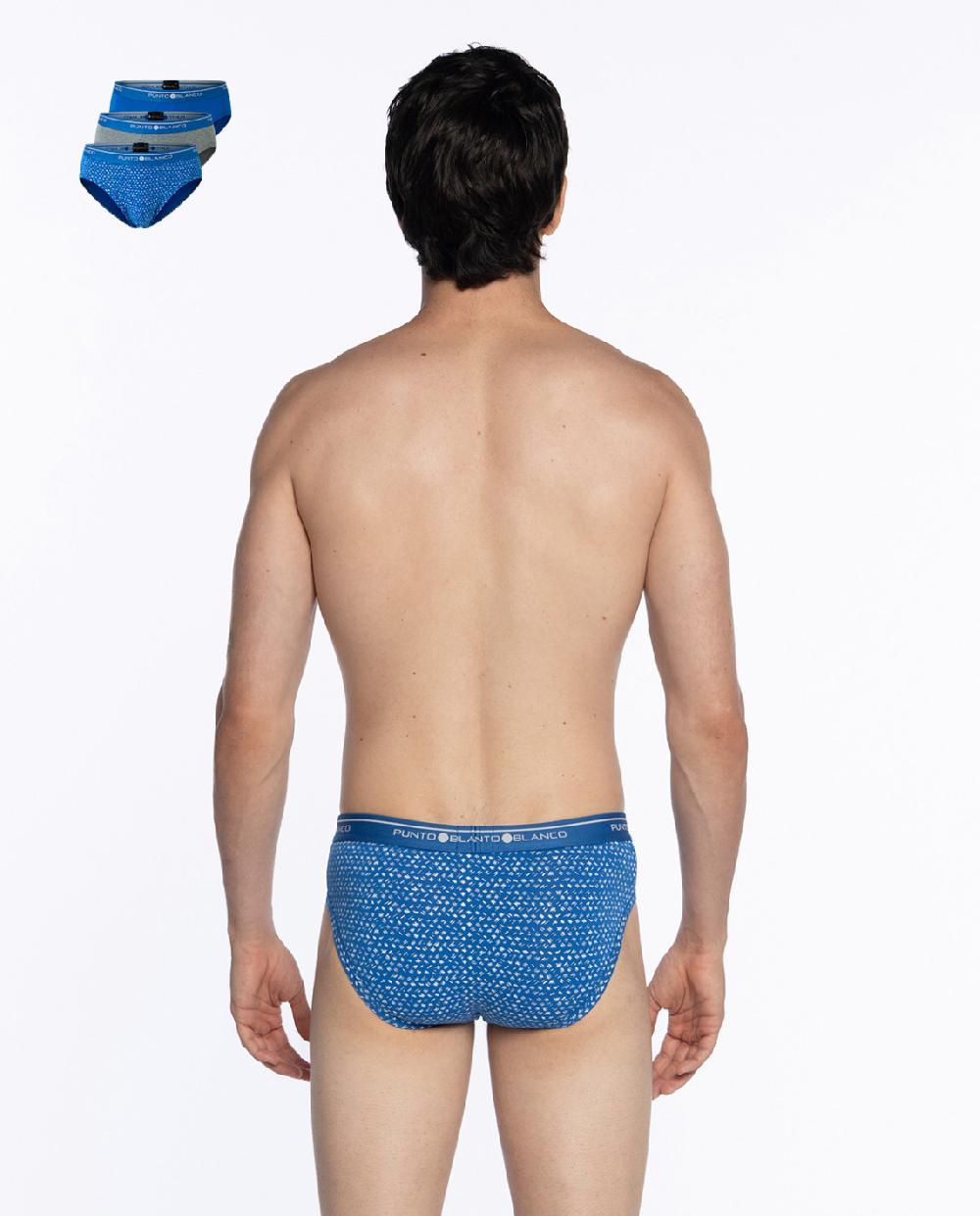 punto blanco Pack de 3 Slips Basix Oferta especial de fábrica