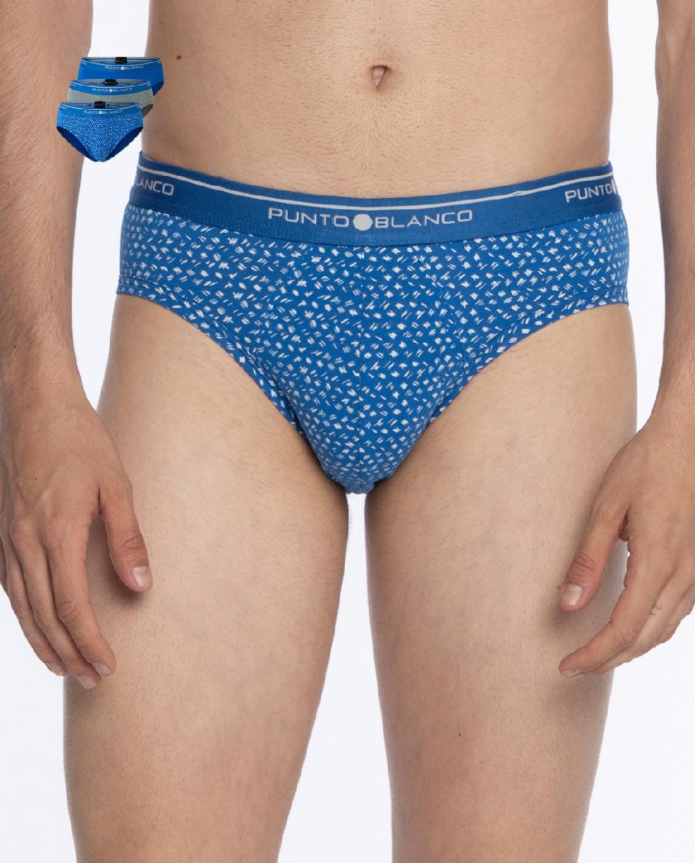 punto blanco Pack de 3 Slips Basix Oferta especial de fábrica
