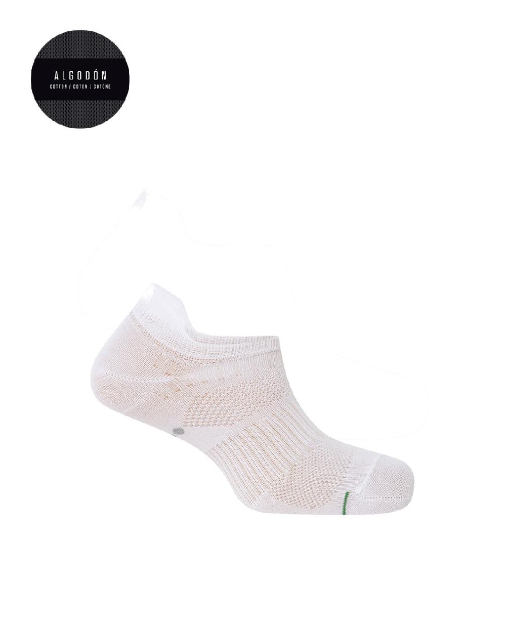 punto blanco Pack de 2 calcetines de algodón deportivos semilisos Ofertas