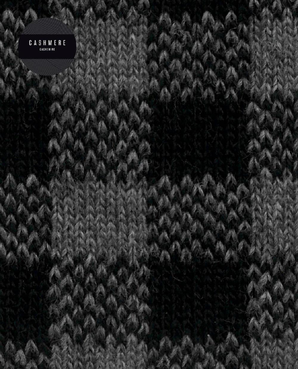 punto blanco Calcetines de cashmere/lana - cuadros Superdescuento