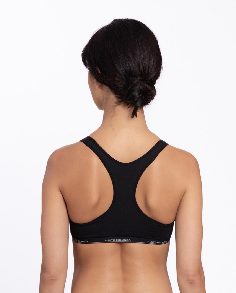punto blanco Top deportivo Basix Gran oferta