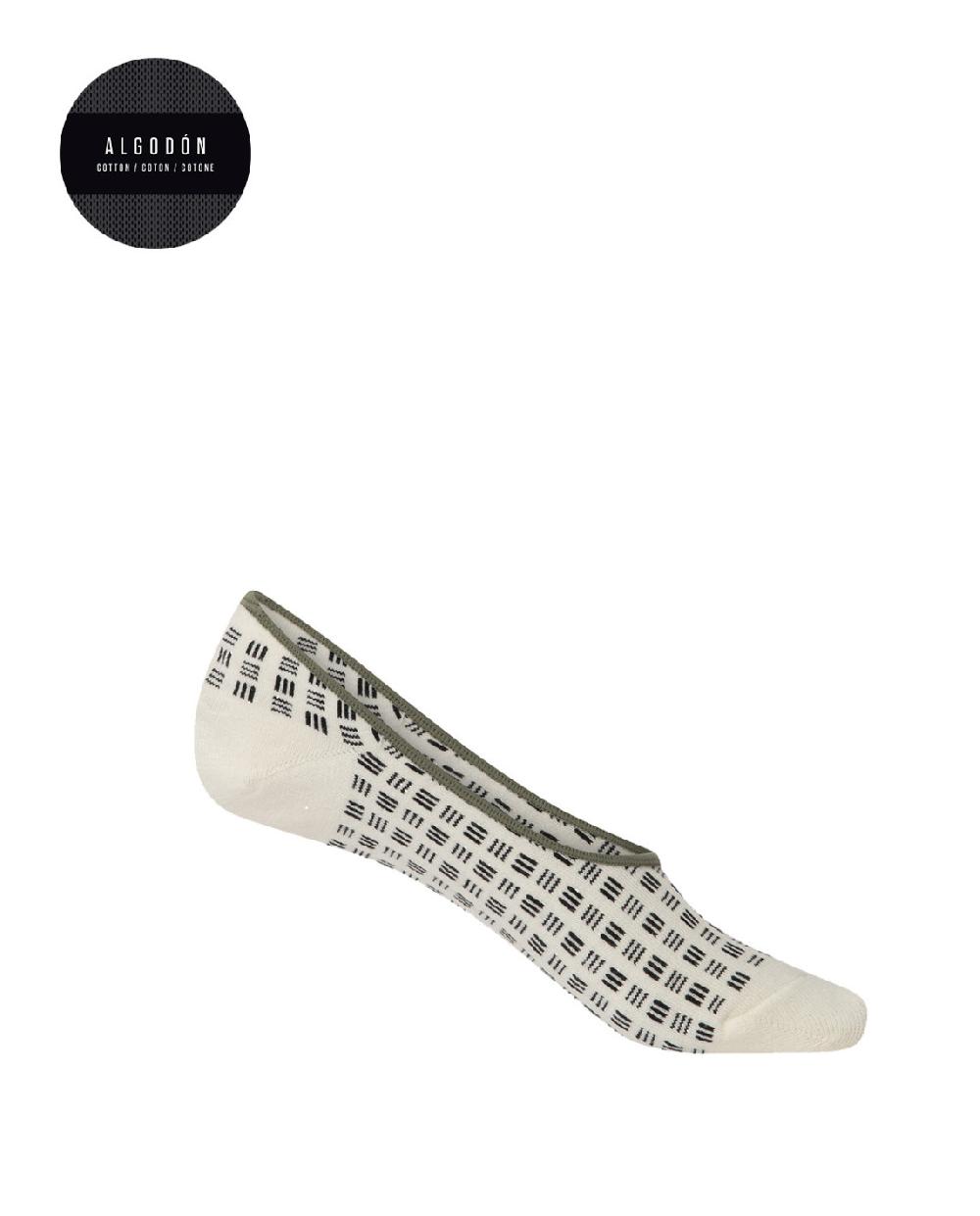 punto blanco Pack de 2 calcetines de algodón - fantasía Últimos 3 días