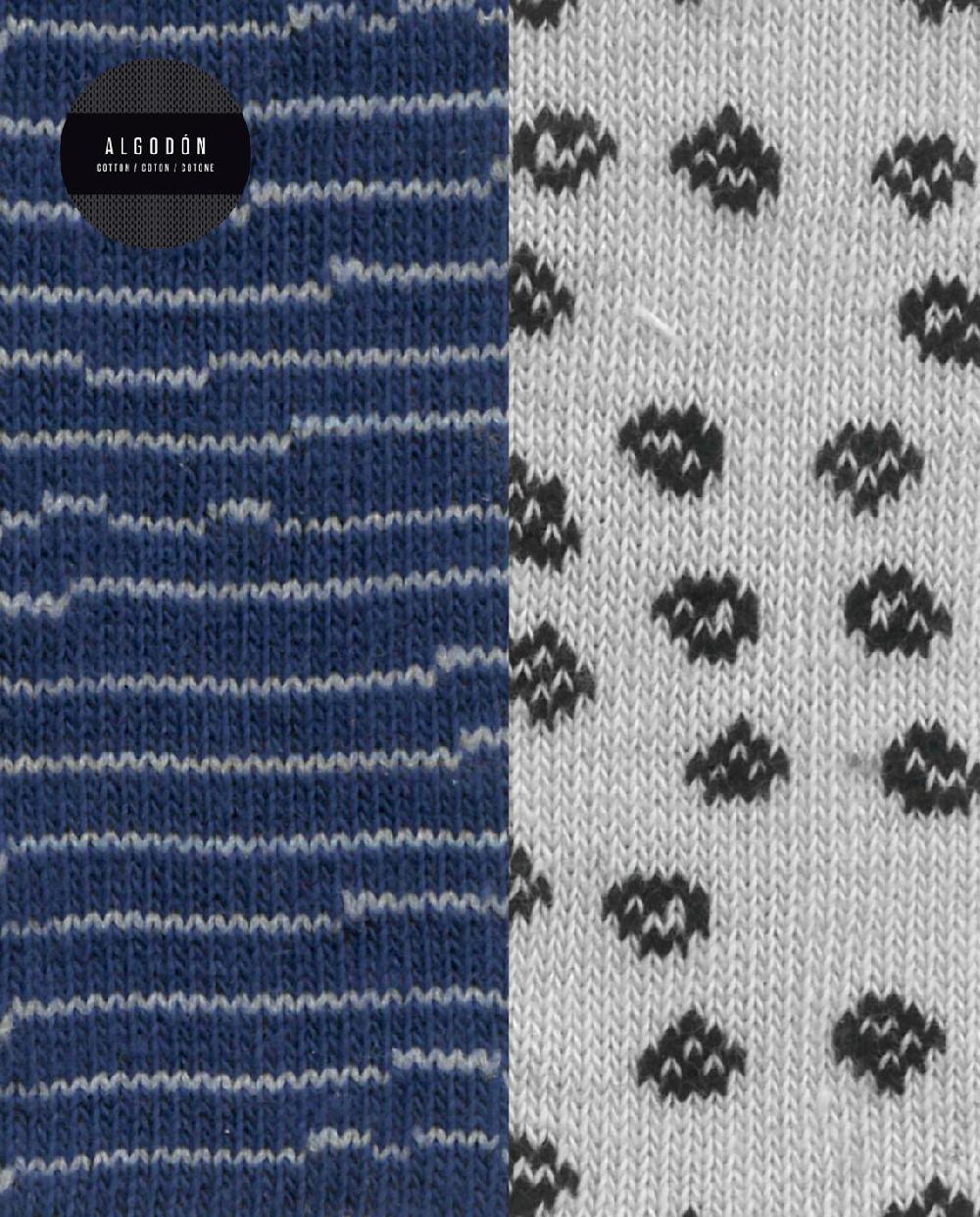 punto blanco Pack de 2 calcetines de algodón - fantasía COMPRAR AHORA