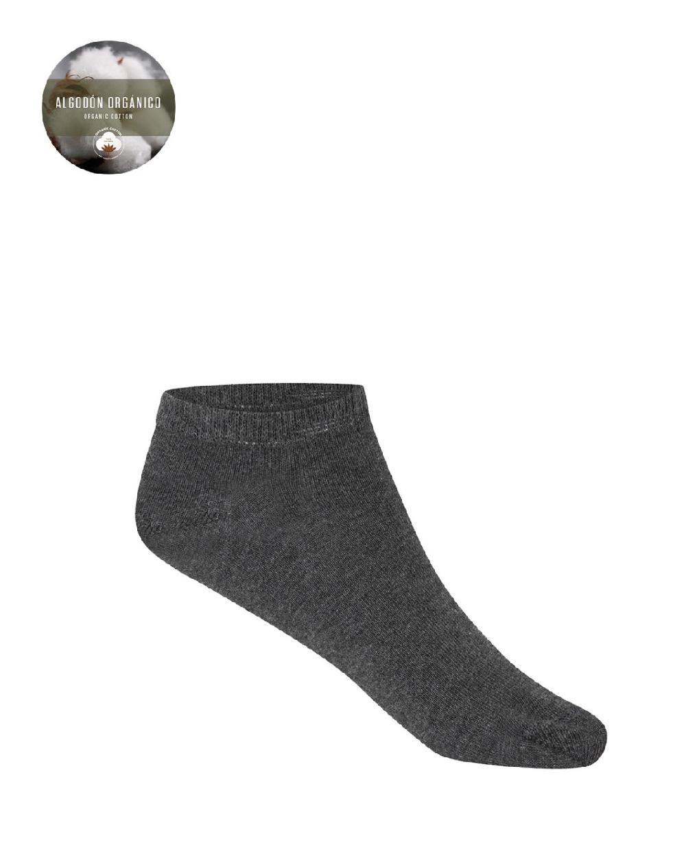 punto blanco Pack de 2 calcetines de algodón orgánico lisos