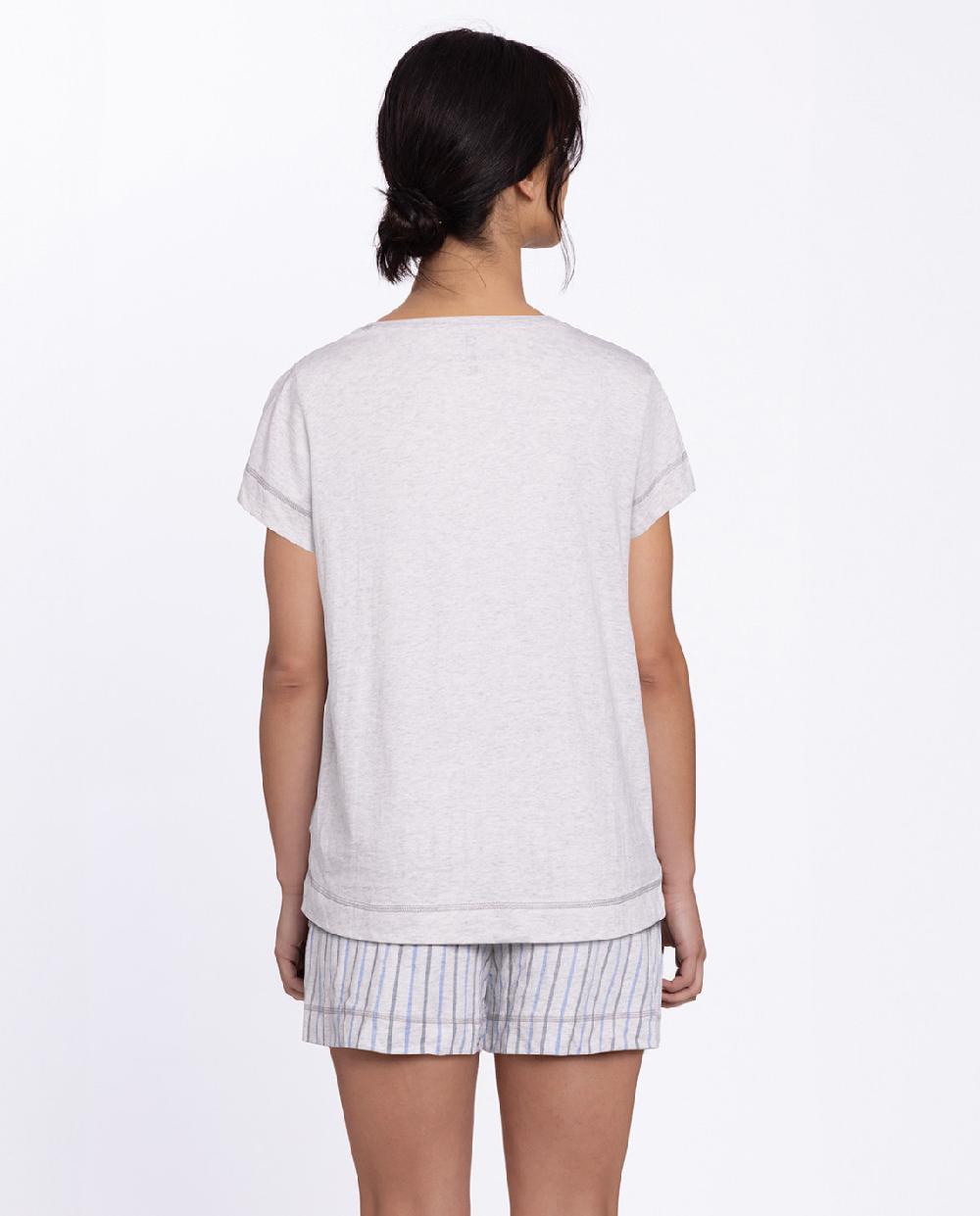 punto blanco Conjunto corto de rayas Rains Ofertas de temporada