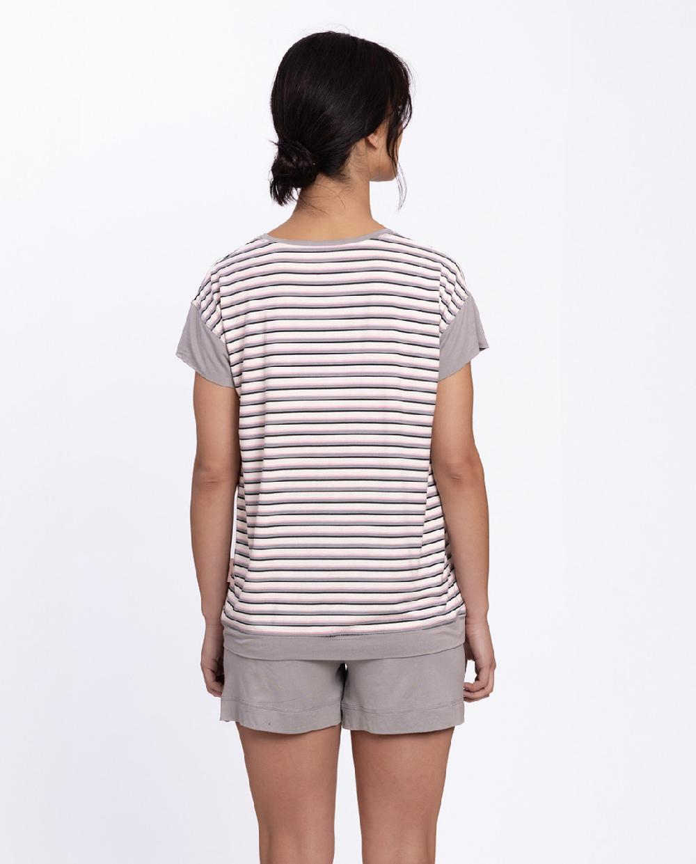 punto blanco Conjunto corto de modal Rains Ofertas especiales
