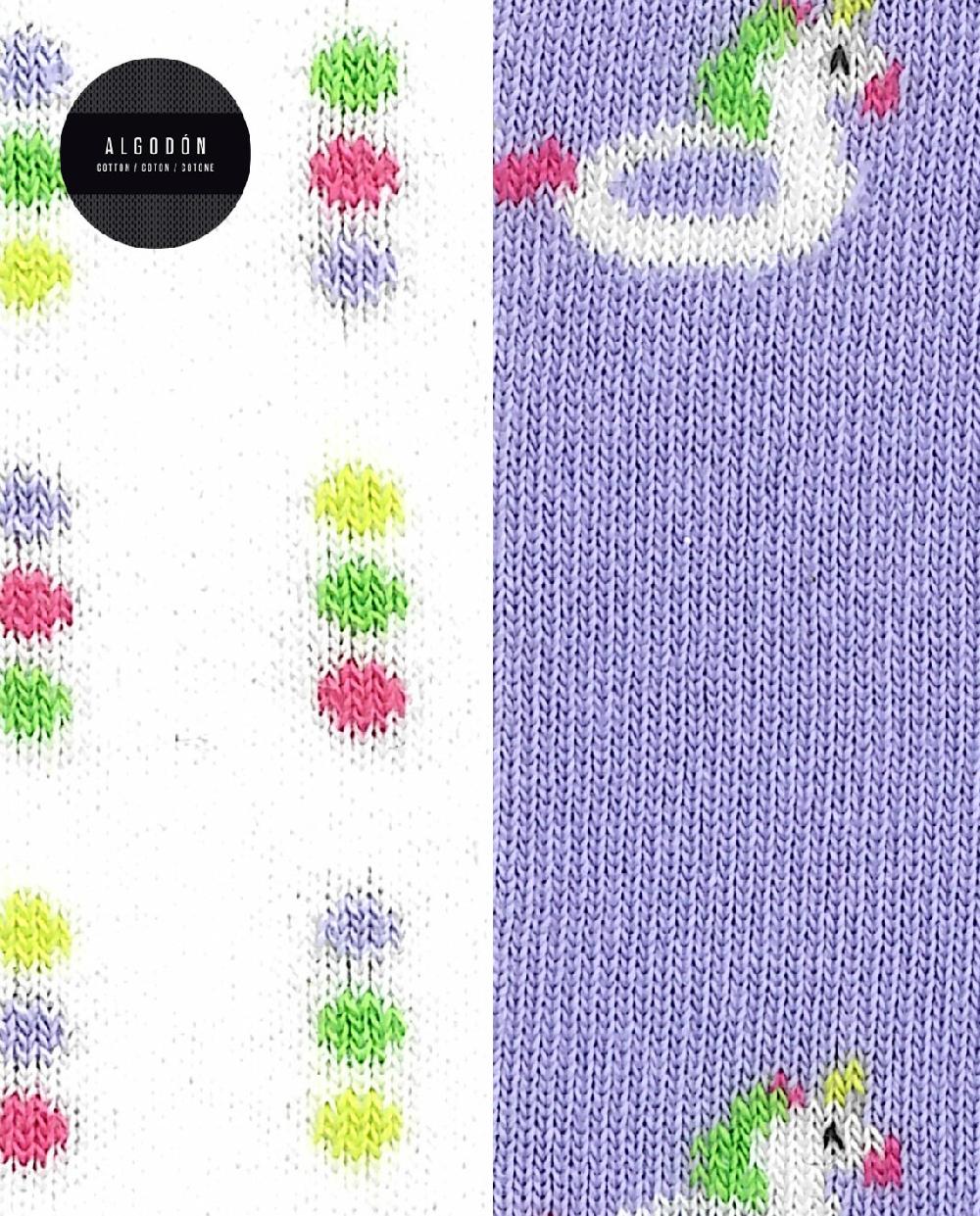 punto blanco Pack 2 pares de calcetines de algodón - fantasía Ofertas