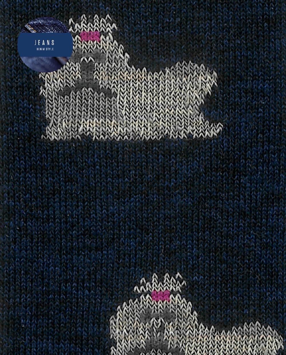punto blanco Calcetines de viscosa - bichón maltés Tienda