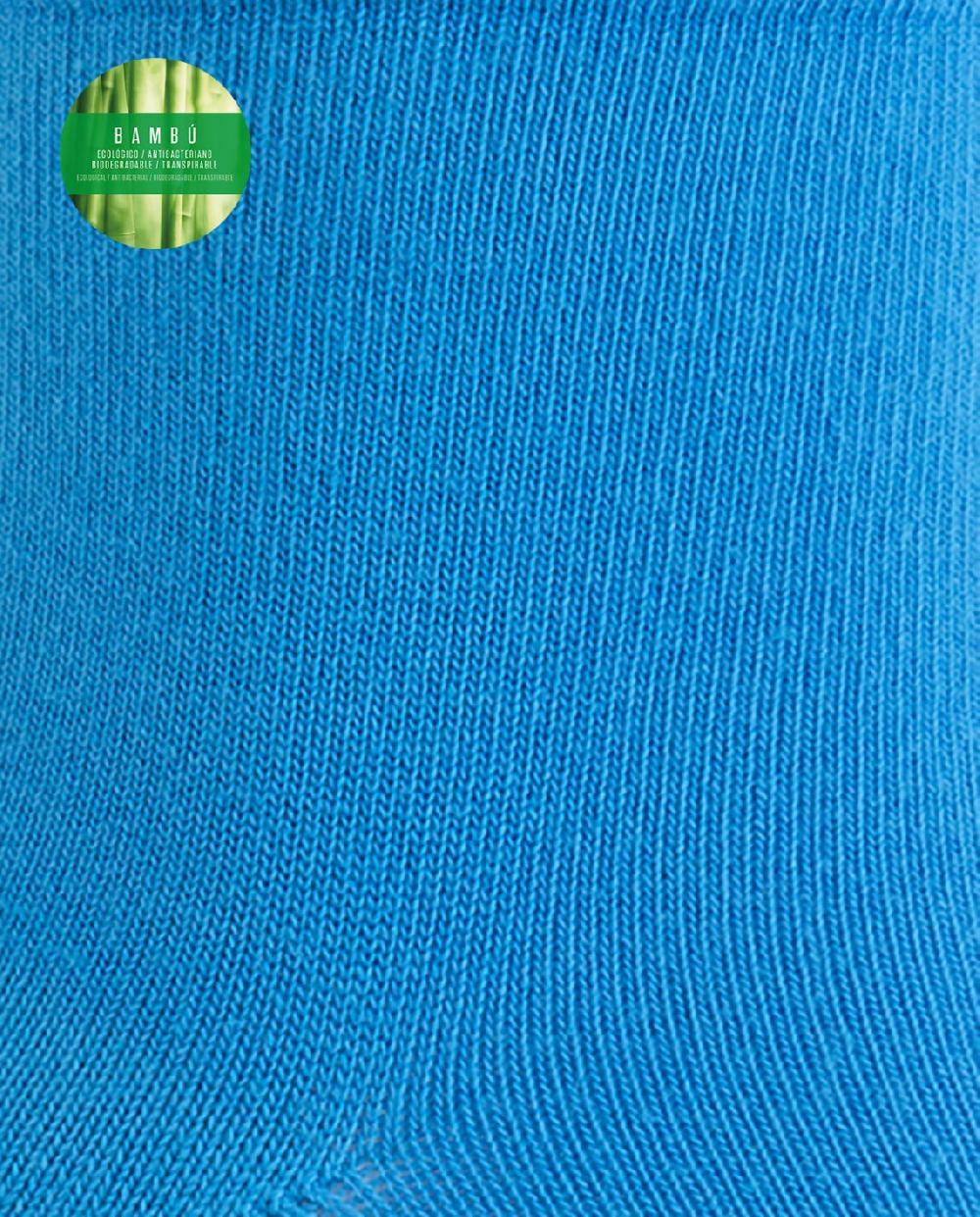 punto blanco Calcetines de bambú lisos Solo hoy