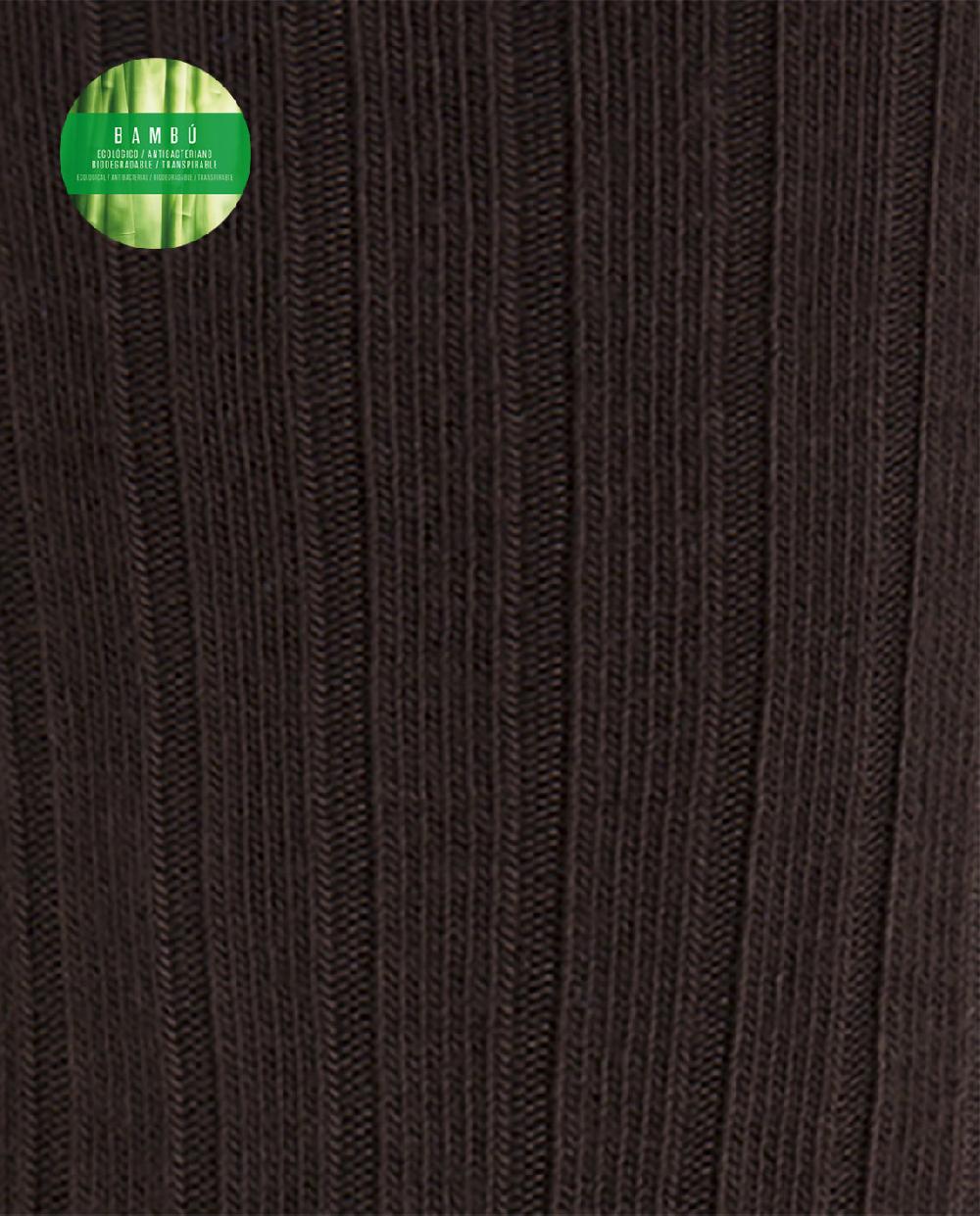 punto blanco Calcetines de bambú de canalé - puño no aprieta Tienda de fábrica