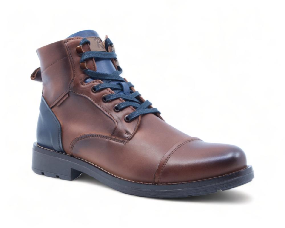 raquel perez Bota Pierre Marrón Marino Hombre Oferta exclusiva