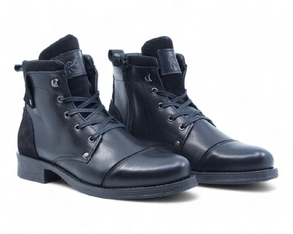 raquel perez Bota Texas Negro Hombre Ofertas de temporada